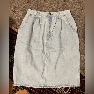 90s denim skirt
